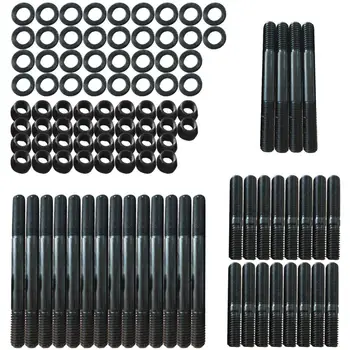 

Cylinder Head Bolts Set for SBC 350 Standard Length Small Block Chevy 305 327 400