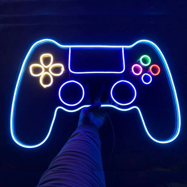 Gamepad Controller Neon Sign