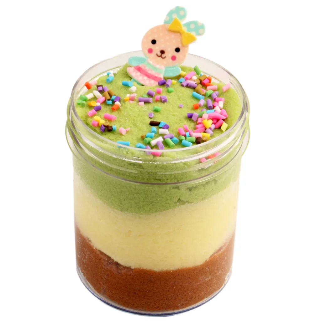 Rabbit Fluffy Cloud Slime Stress Relief Toys Charms Slime Fluffy Light Soft Polymer Scented Sludge Toy #B