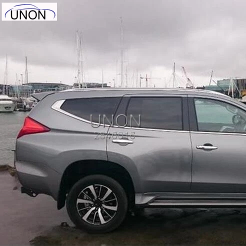 Спортивный спойлер для Mitsubishi Pajero Неокрашенный задний багажник из АБС-пластика 2016