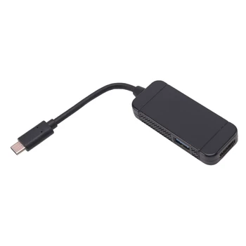 

Portable 3 In 1 Mini Hdmi Type-C Hub USB 3 .0 Port Adapter For Nintendo Switch Converters Gaming Accessories