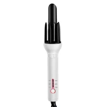 Автоматическая Плойка для завивки волос, палочка для завивки волос, вращающаяся Волшебная Плойка для завивки волос, инструменты для салона, титановые Автоматические щипцы для завивки волос, европейская вилка Whi