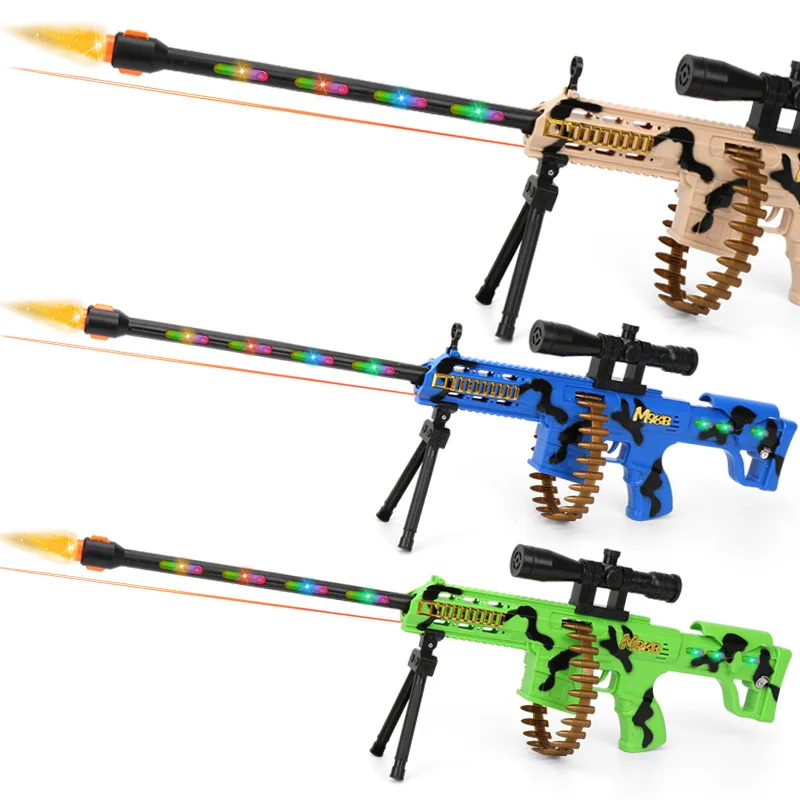 

Children Electric Toy Gun Sound And Light Music Pistol Baby Boy Model Charge Grab Stall Toy Gift