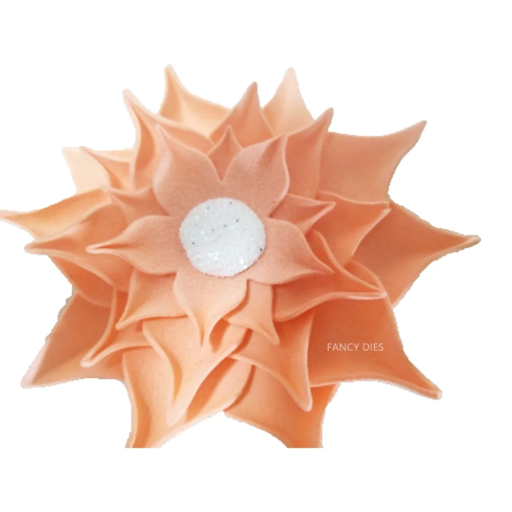

Pentagram flowers Wooden Cutting Die Ideas Decorations Knife Mold