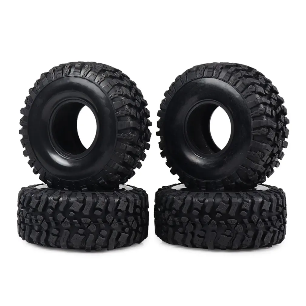 

4 Pieces Super Larger 1.9 "Tire With Foam For 1/10 Rc Rock Crawler Axial Scx10 90047 D90 D110 Tf2 Tamiya Cc01 Traxxas Trx-4