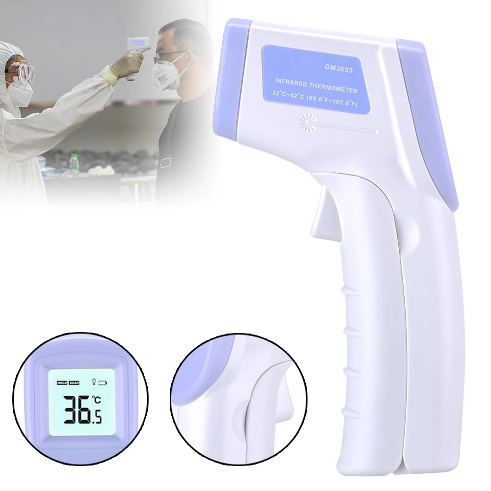 

Newest Baby/Adult Digital Infrared Forehead Body Thermometer Non-contact Temperature Measuring Promotion