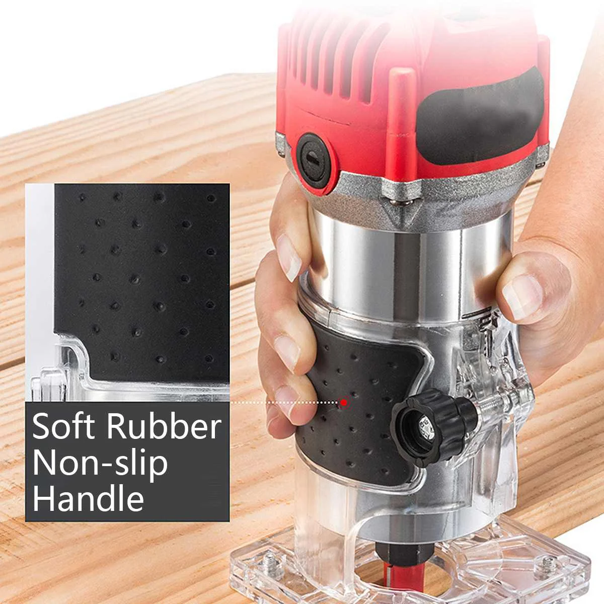 US $30.61 2300W Electric Trimmer 20000rpmMin Wood Trimmer Electro Tools Router Wood Milling Machine for Joiners Renovator Woodworking
