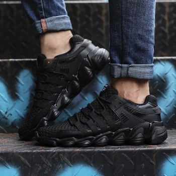 

2121 Pop Fashion Shoes Laces Breathable Shoes Shockproof Masculino Male Comfortable Casual Shoes For Men Teenagers Soft Footwear