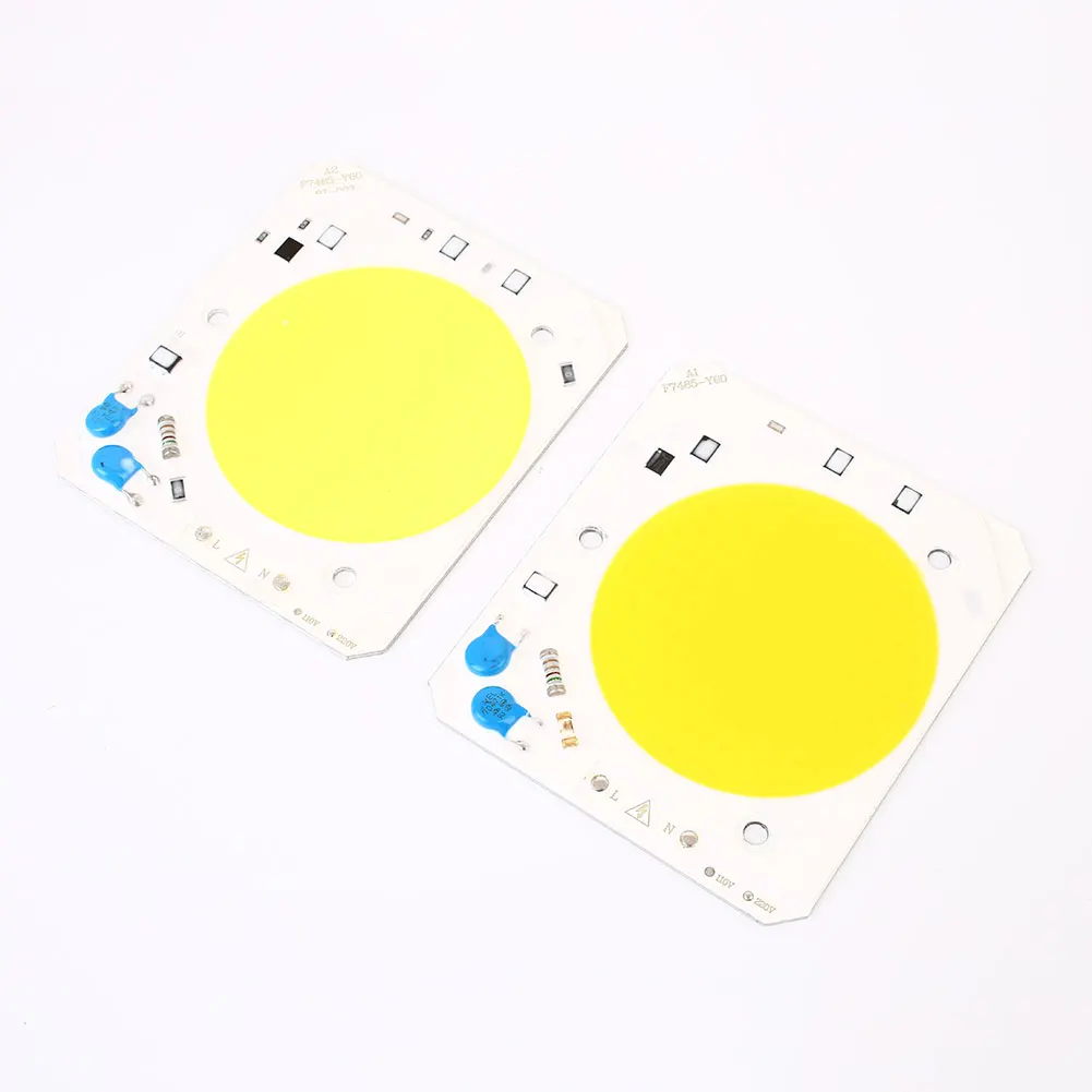 Light Bead Chip LED COB 72*82mm 30W Household Outdoor Emitting Diode Gadgets DIY Bulb Bead Ultra Bright White/Warm White