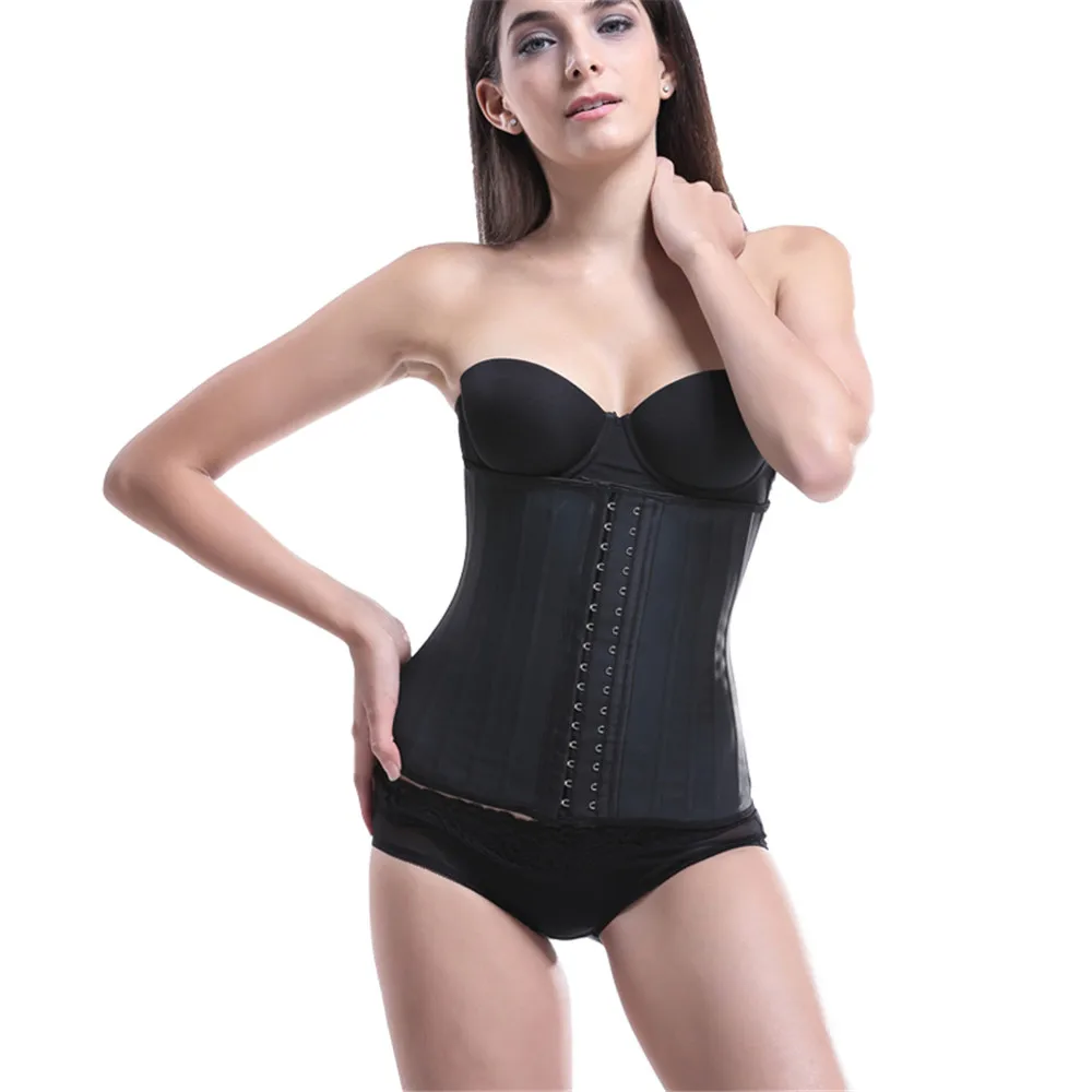 Waist Trainer Abdominal Corset Slimming Latex Underwear Belt Sheath Modeling Strap Weight Loss 25 Bone Steel Waist Cinch shapewear underwear