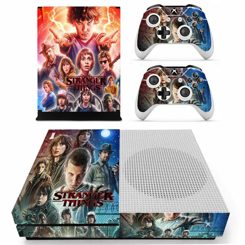 YS-xboxoneS-2316 Пленка странные вещи Кожа Наклейка для Xbox One S консоль и контроллеры для Xbox One тонкая кожа стикер s винил - Цвет: YS-xboxoneS-2316