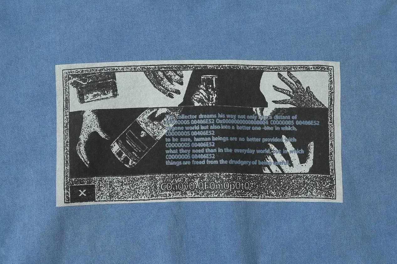 19ss толстовки с капюшоном, 1:1, лучшее качество, сплит соединение, crewneck, синие модные толстовки для мужчин и женщин, натуральный Повседневный пуловер