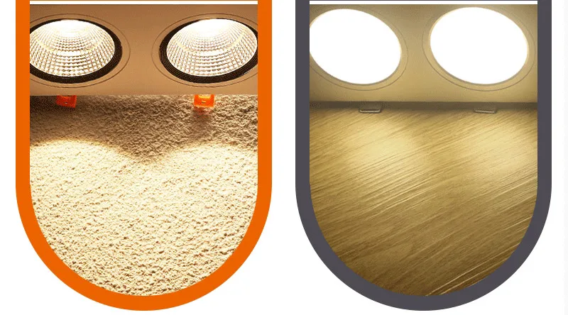 led斗胆灯双头射灯方形嵌入式豆胆灯酒店展厅背景灯双筒灯三头灯-tmall_07