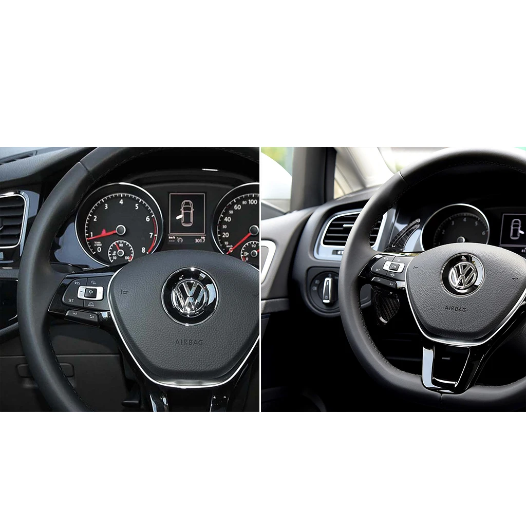 Весло для VW Golf MK7 R GTI из углеродного волокна, весло для рычага, весла для удлинения Scirocco Polo