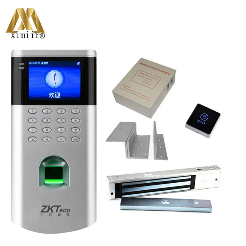 

ZK F200 Fingerprint Access Control Linux System Biometric Fingerprint Time Attendance And Access Control System Door Control