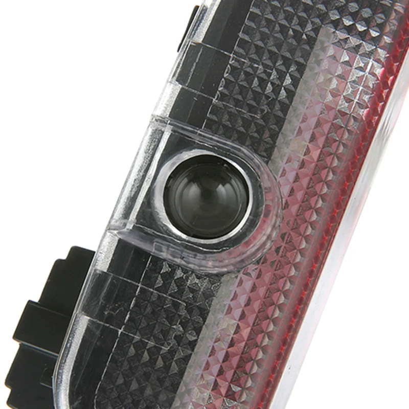 AOZBZ Led Door 3d Shadow Car Light Auto Lamp With Projection Function Interesting Pattern Logo for Volkswagen White Light Color