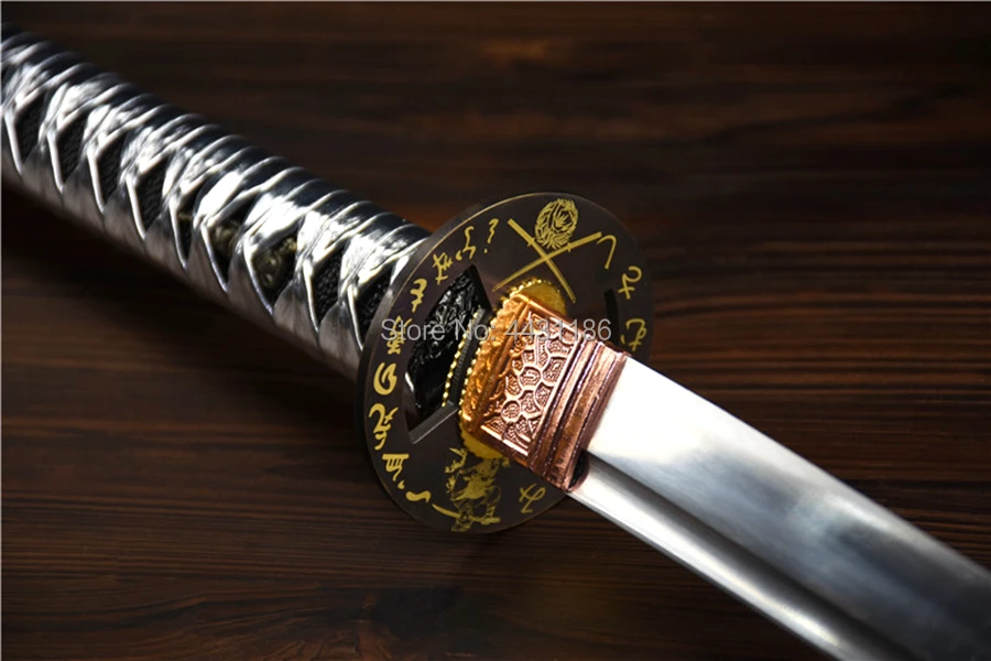 Handmade Full Tang Japanese Samurai Dao Sword Katana 1090 High Carbon Steel Blade Real Sharp Asian Knife Saber
