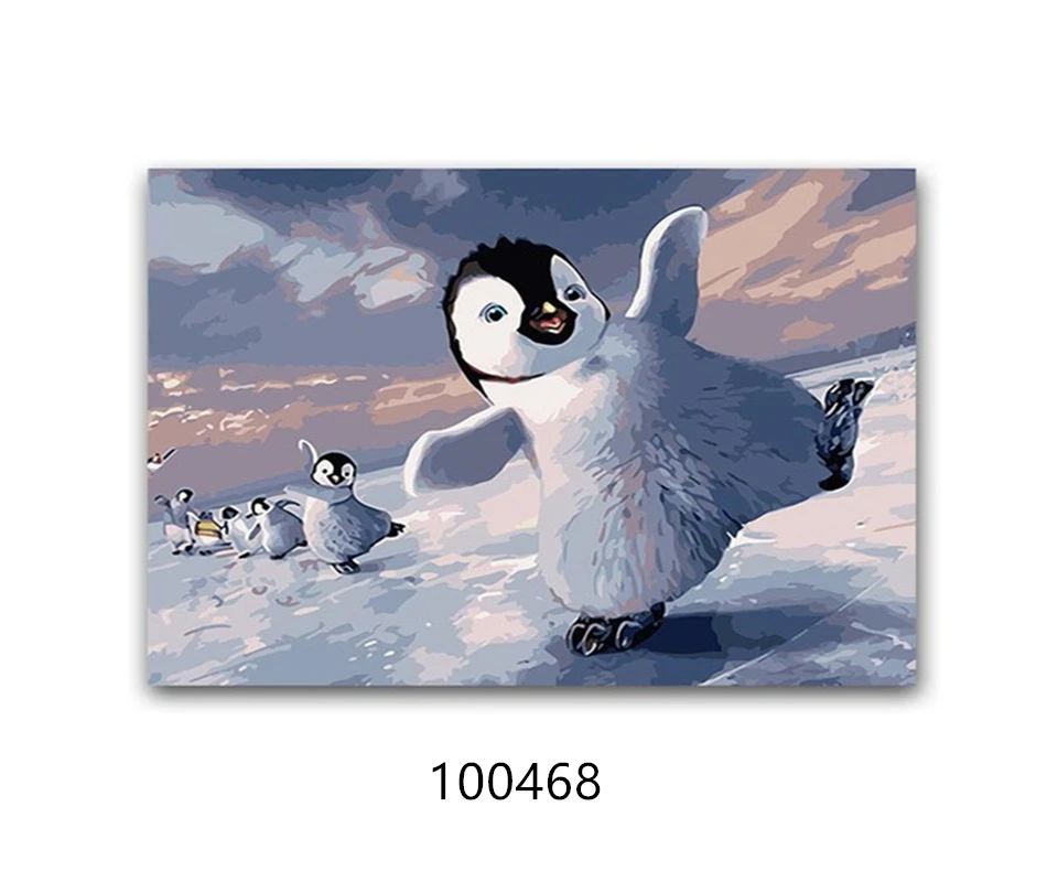 DIY-Coloring-paint-by-numbers-Penguin-on-the-snow-paintings-by-numbers-with-kits-40x50-framed.jpg_640x640