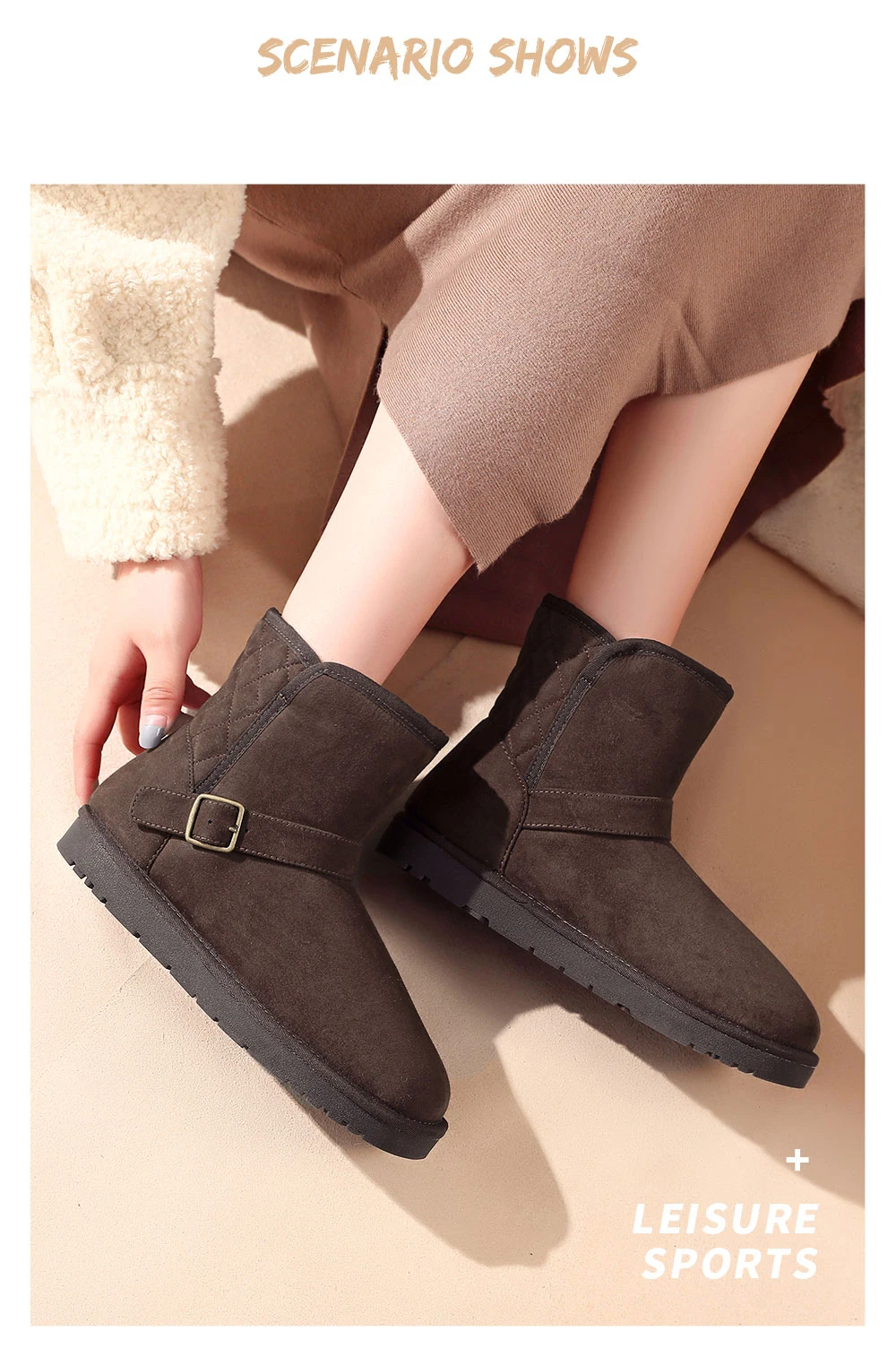 WWKK/зимние женские ботинки; коллекция года; зимние ботинки; уличные ботинки на платформе; нескользящая походная обувь; теплые женские ботинки на меху; botas mujer Botas; Плюшевые ботинки