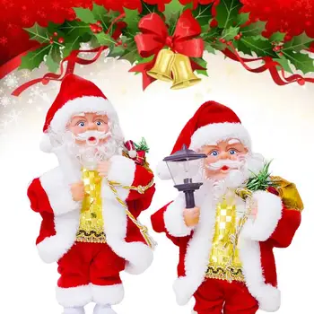 

Christmas Doll Cute Funny Creative Electric Santa Claus Dancing Santa Claus Music Santa Claus Home Decor Party Supplies Toy