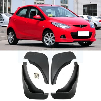 

For Mazda 2 / Demio GE Hatch Hatchback 2008-2013 Mud Flaps Mudflaps Splash Guards Mud Flap Mudguards Fender 2009 2010 2011 2012