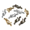 10sets/lots Antique Bronze Silver Color Musical Note Hook Connector Toggle Clasp For Jewelry Making Diy Bracelet Necklace ► Photo 2/6