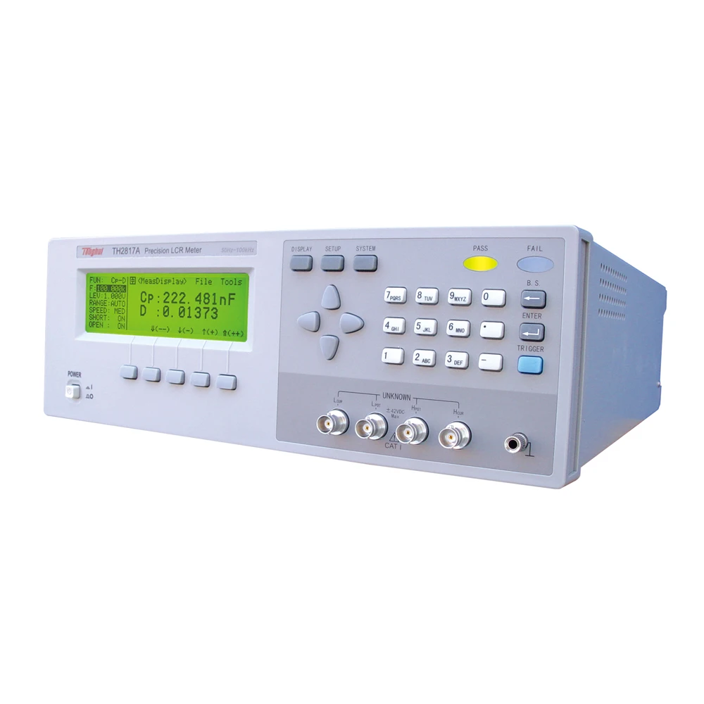 Tonghui TH2817A цифровой прецизионный высокочастотный Электрический мост