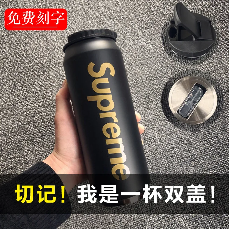 

Creative Flip Cans Insulated Cup Cola Cool Cup Fashion Man Student Sports Bottle Portable Car Cup