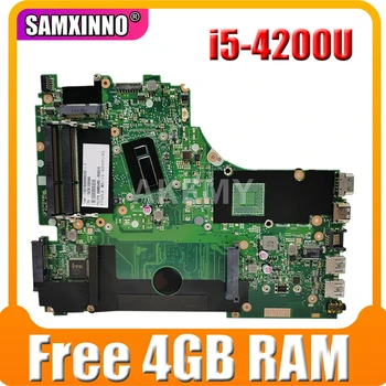 شراءAkemy X750JB اللوحة ل For Asus X750 X750J X750JN K750JB K750JN اللوحة المحمول 100% I5-4200U شحن 4GB-RAM غرفة التبريد