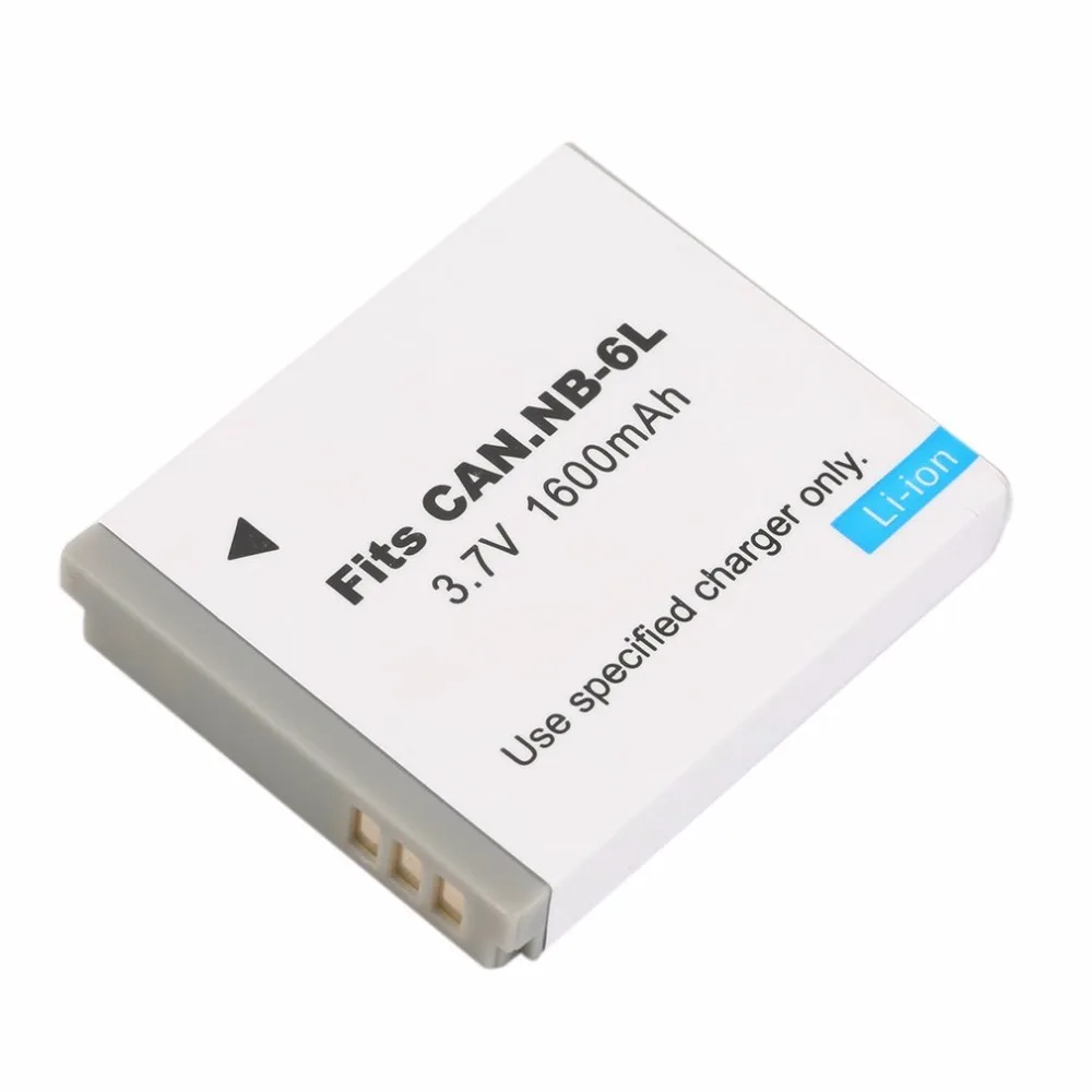 3,7 V 1600MAH Замена литий-ионная батарея для камеры CANON NB-6L