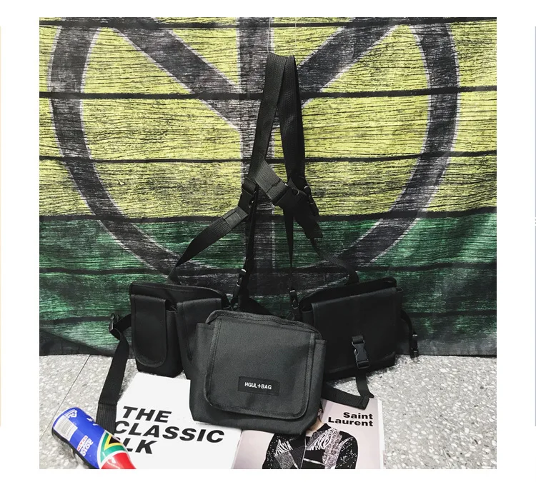 Мужская нагрудная сумка, уличная спортивная оксфордская тактическая уличная жилетка, нагрудная сумка, Мужская функциональная Военная жилетка, нагрудная сумка