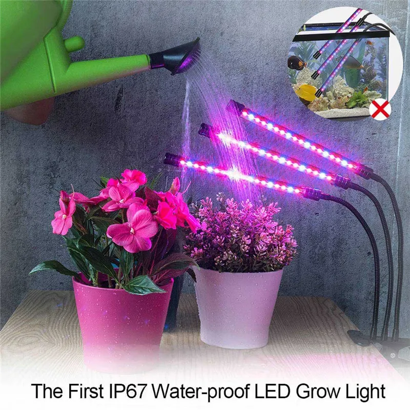 Tanie 5V USB oświetlenie LED do uprawy LED Full Spectrum lampa fito phyto lampa do wnętrz warzyw kwiat roślina pudełko w kształcie namiotu