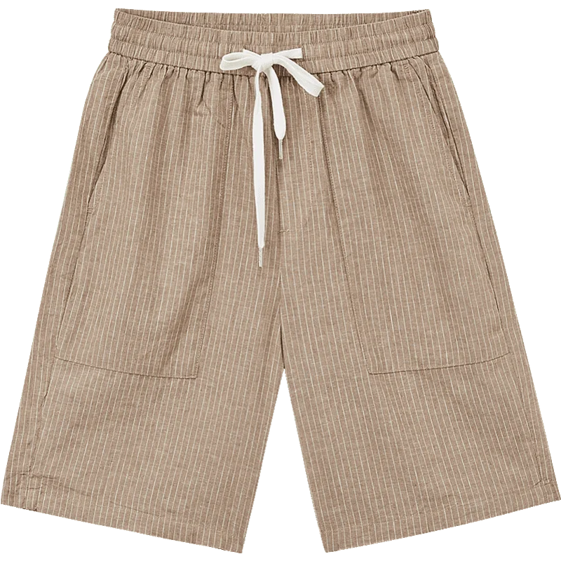Metersbonwe  New Men's Summer Casual Short Pants Fashion youth Street sports Shorts Solid Color Breathable Student Shorts