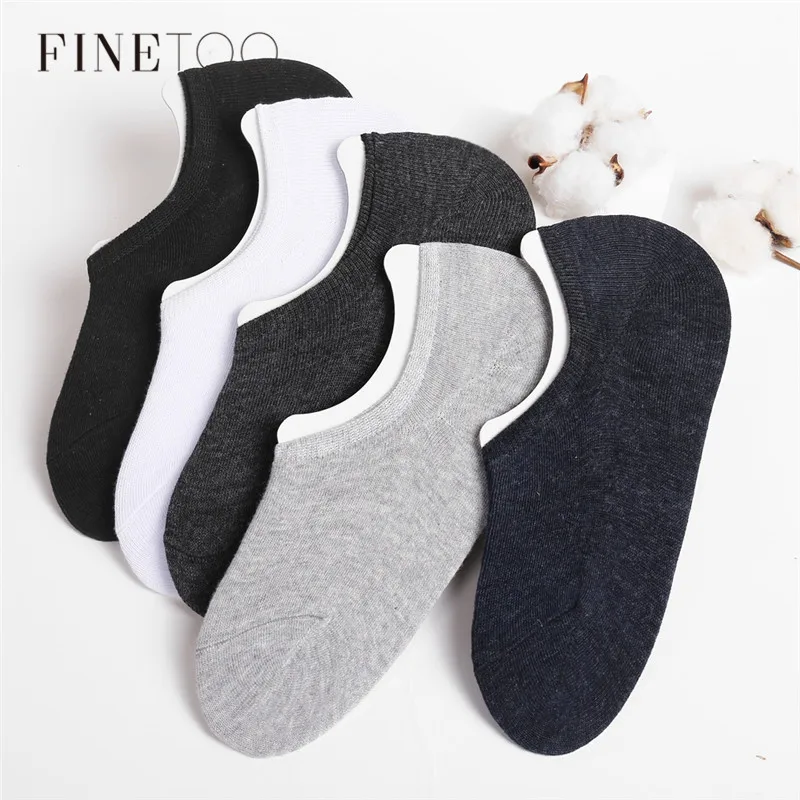 Cotton Ankle Socks | Cotton Boat Socks | Men's Socks - 5pairs/set ...