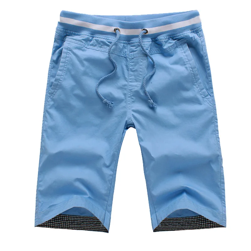 Хороший Vogue Tide Nices хлопок для мужчин шорты Homme пляж Slim Fit бермуды Masculina джоггеры M-4XL