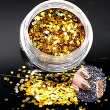 1 шт. 12 цветов лазерные золотые блестки Лечение ногтей от грибка ног Дезинфекция Рук ногтей грибковые инструменты для маникюра