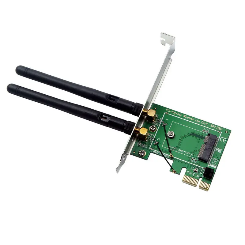 M.2 к PCI-E PCI-expressконвертер WiFi Bluetooth сетевой адаптер плата часть