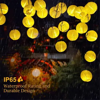 

Solar Light LED Lantern Light Waterproof String Light Christmas Hanging Light Outdoor Fairy Lights Holiday Scene Colored Lights