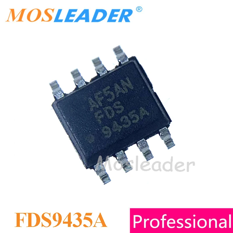 Mosleader FDS9435A SOP8 500 шт FDS9435 одноканальный 20V сделано в Китае 30V Высокое качество |