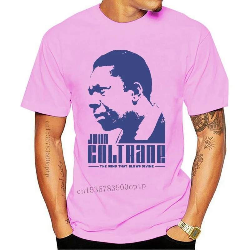 Футболка John Coltrane Jazz музыка Чарльз мингус Майлс Дэвис Билл Эванс | Мужская одежда
