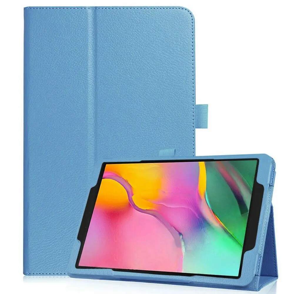 Ультра тонкий умный чехол из искусственной кожи Litchee для Samsung Galaxy Tab A 8,0 SM-P200 SM-P205 защитный чехол для планшета+ пленка+ ручка