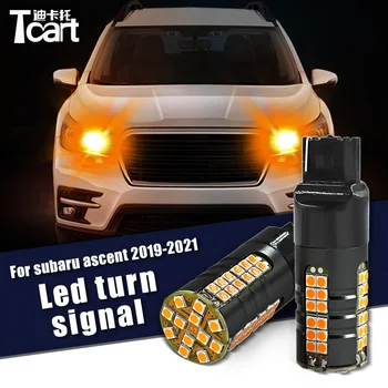 

Tcart T20 7440 Led Bulbs For Subaru ascent 2019 2020 2021 WY21W canbus front rear LED Turn Signal Lights