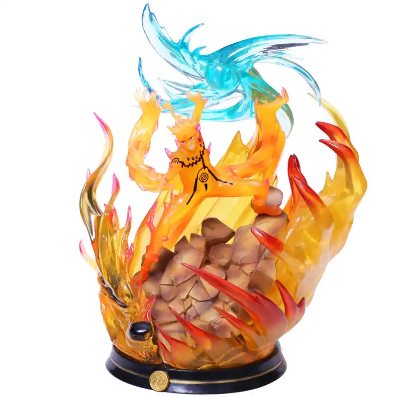 8" Statue NARUTO Kyuubi Kurama Uzumaki Naruto GK Action Figure