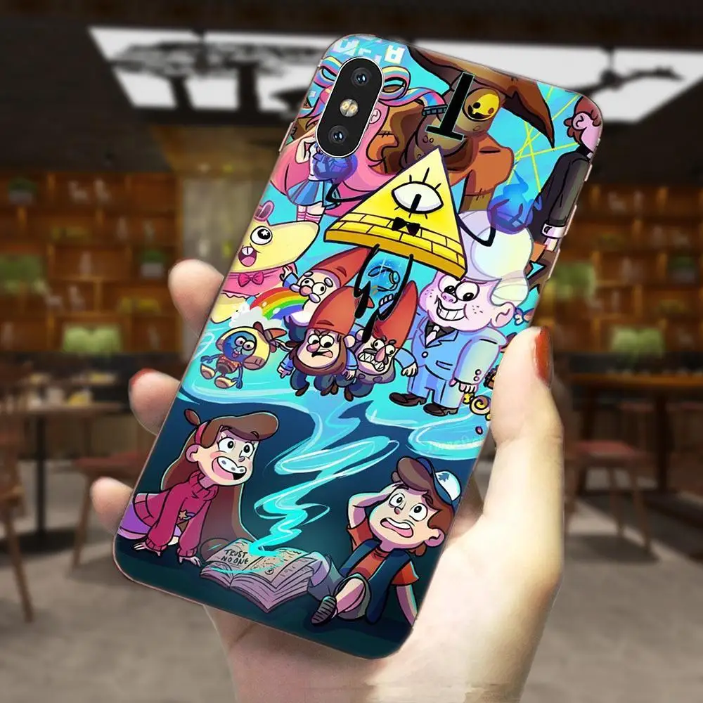 as picture Мягкий тонкий из ТПУ аниме Гравити Фолз семья для huawei Honor mate Nova Note 20 20s 30 5 5I 5T 7C 8A 8X9X10 Pro Lite Play - Цвет: as picture