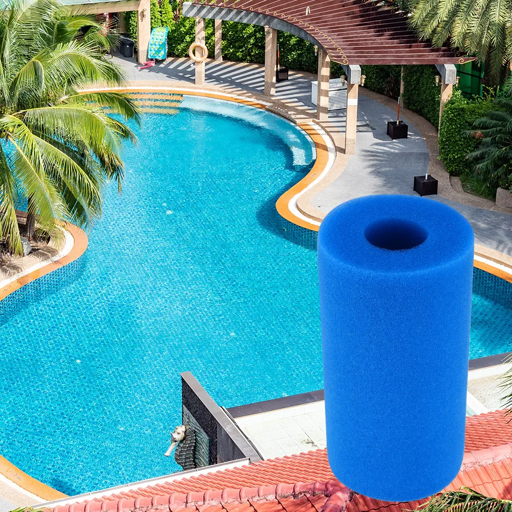 

1pc Pool Filter Foam Washable Re-usable Clean Water Cartridge Sponge Filters Cleaning Swimming Pool Reusable Filter Sponge Tool