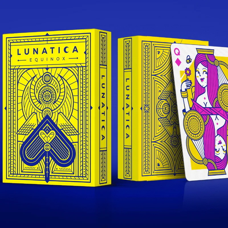 Hui qi Poker lunatica Luna импортная коллекция в форме цветка игральные карты