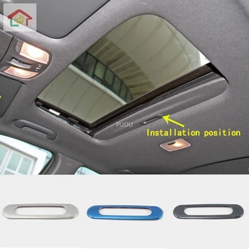 

For Hyundai Kona Encino Kauai 2017 2018 2019 2020 Car Sticker Sunroof Skylight Roof Frame Lamp Handle Bowl Body Door Inner Trim