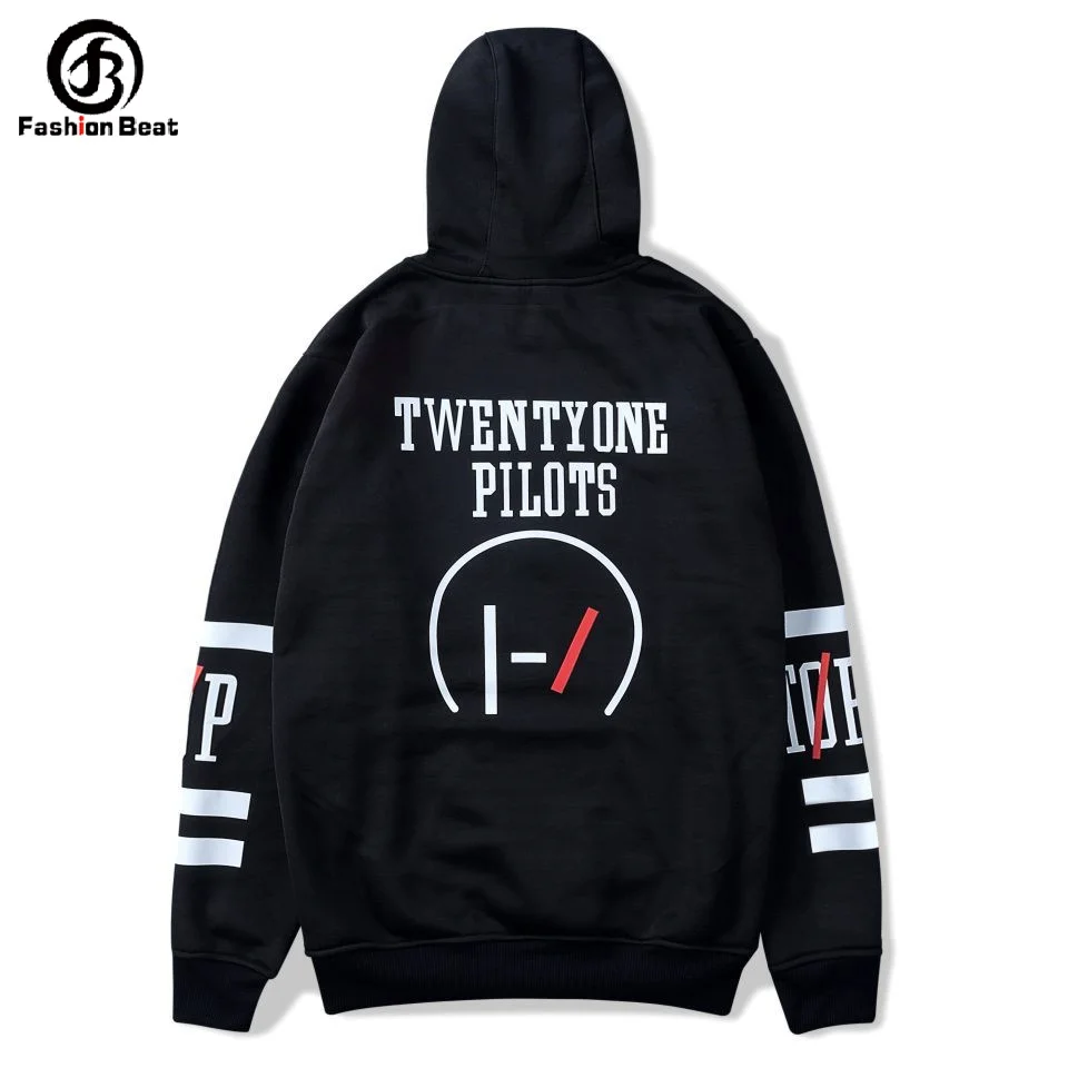 

Twenty One Pilots Hoodie Rock Band Hoodies Hip Hop Hoody World Tour Sweatshirts Men/women Print Jacket Album Pullover Fans Gift