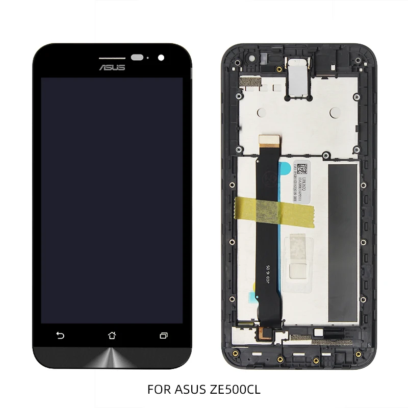 Для ASUS Zenfone ZE500CL ZE550KL ZE553KL ЖК-дисплей с сенсорным экраном дигитайзер сборка Замена для ASUS ZE553KL с рамкой