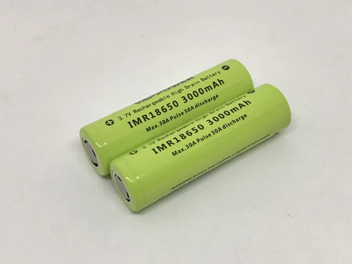 5pcs/lot Original MasterFire 3.7V IMR 18650 3000mAh High Drain 30A Pulse E-cigs Lithium Battery Rechargeable Batteries